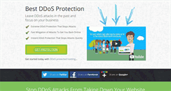 Desktop Screenshot of ddosattackprotection.org