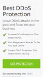 Mobile Screenshot of ddosattackprotection.org