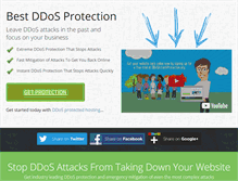 Tablet Screenshot of ddosattackprotection.org